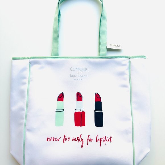 kate spade Handbags - 3101 KATE SPADE X CLINIQUE TOTE BAG MAKEUP COSMETIC BEAUTY BAG